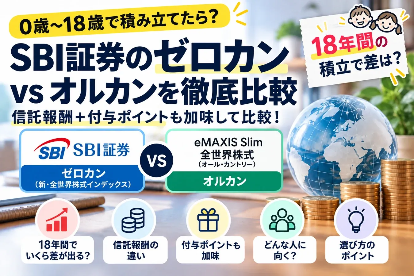 SBIの「ゼロカン」ってどうなの?信託報酬0%の魅力と新設ファンドのリスクを比べてみた