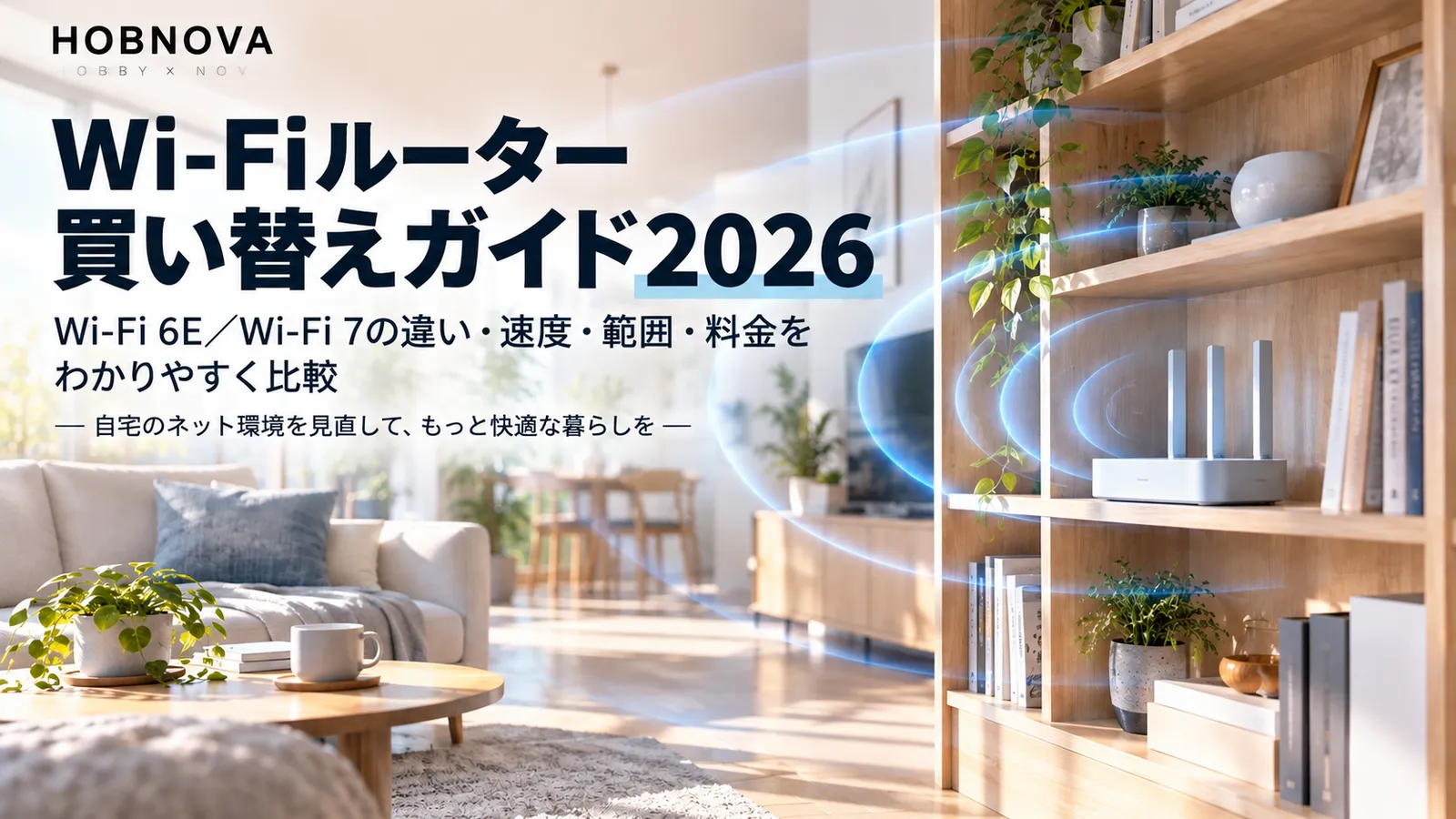 Wi-Fiルーター買い替えガイド2026。遅い原因は本体?置き場所?